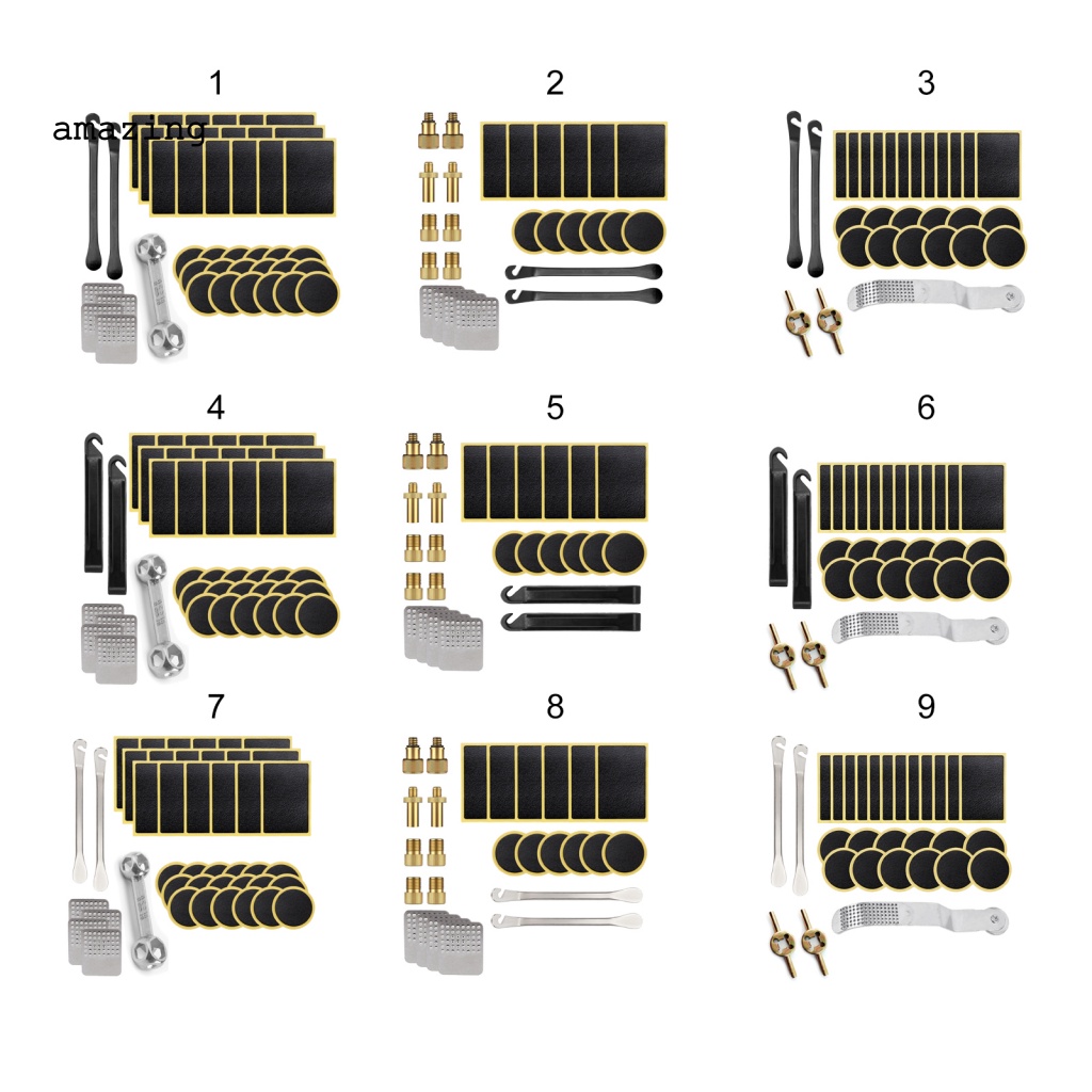 1 Bộ Dụng Cụ Sửa Chữa Lốp Xe Đạp Không Keo