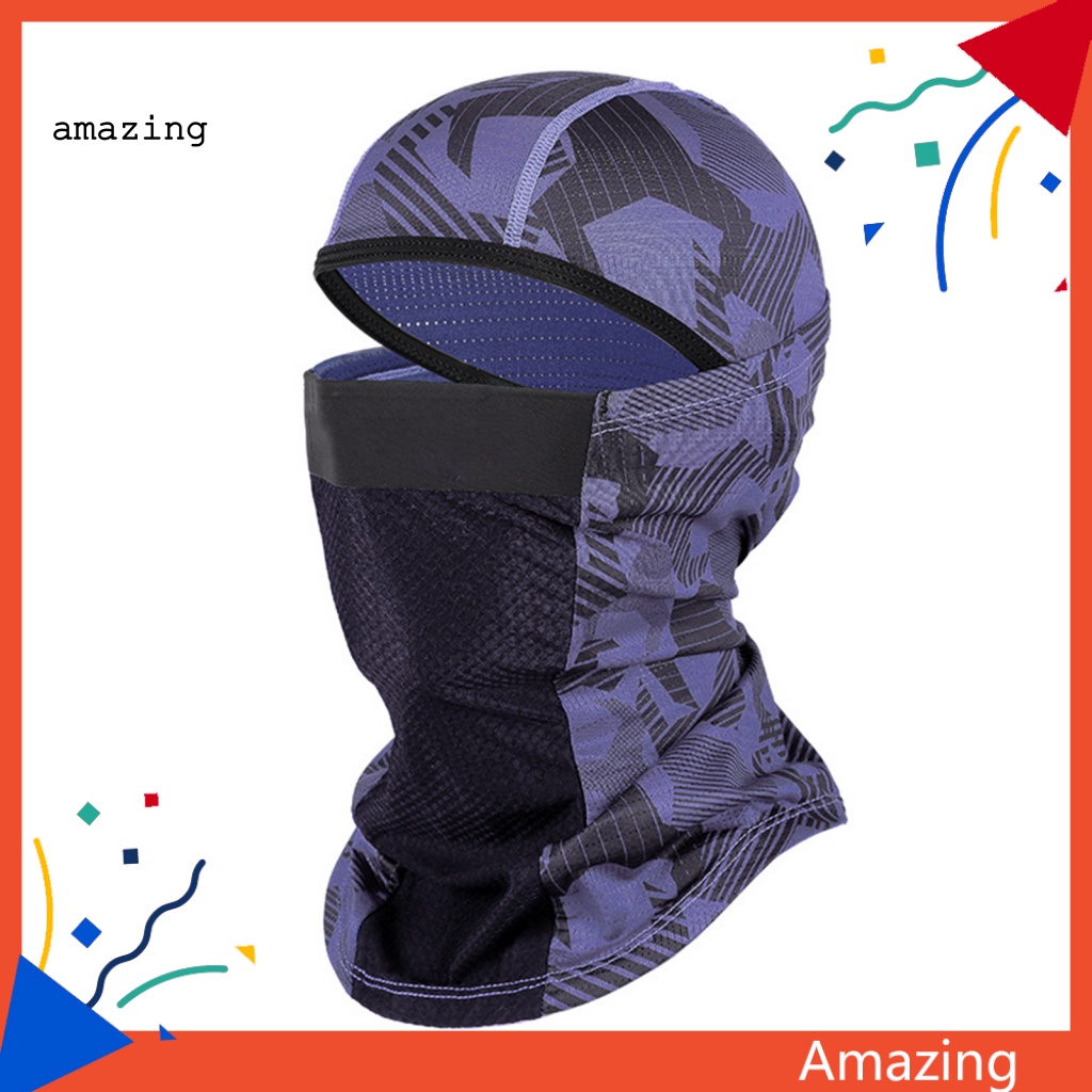 Mũ Balaclava Mềm Mại Chống Bụi Bền Bỉ Dùng Khi Chạy Xe Đạp