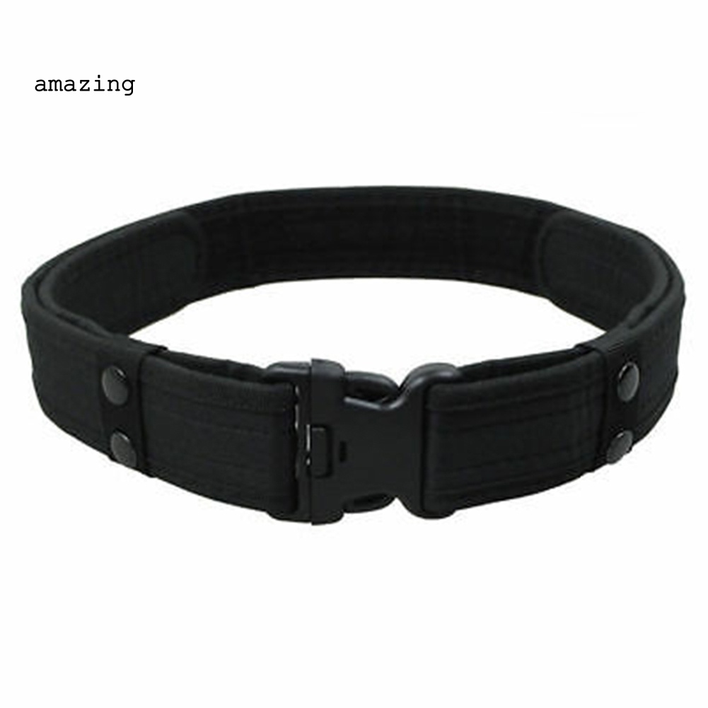 Thắt Lưng Thể Thao Bằng Vải Canvas Tháo Lắp Nhanh Có Khóa Cài Tùy Chỉnh