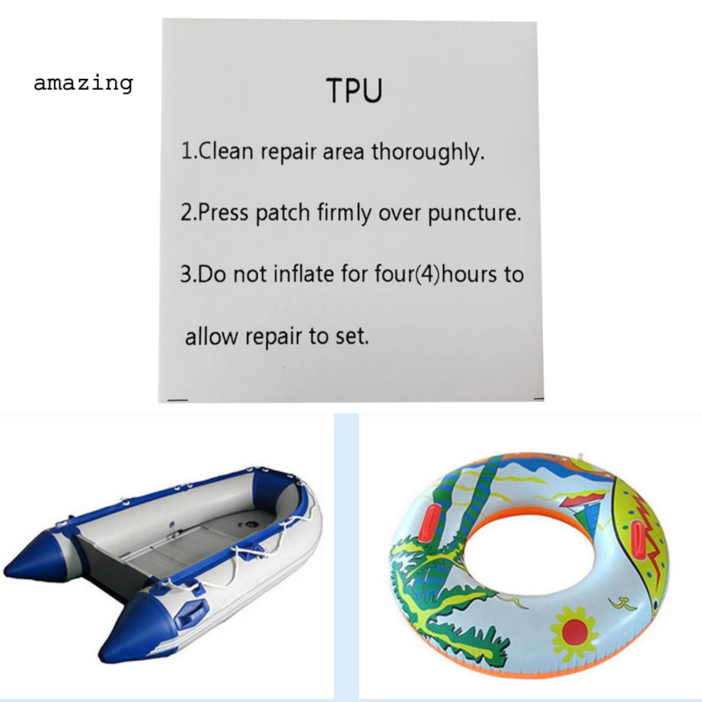 Bộ 10 Miếng Dán Chống Thấm Nước Đa Năng Dùng Sửa Chữa Đồ Chơi