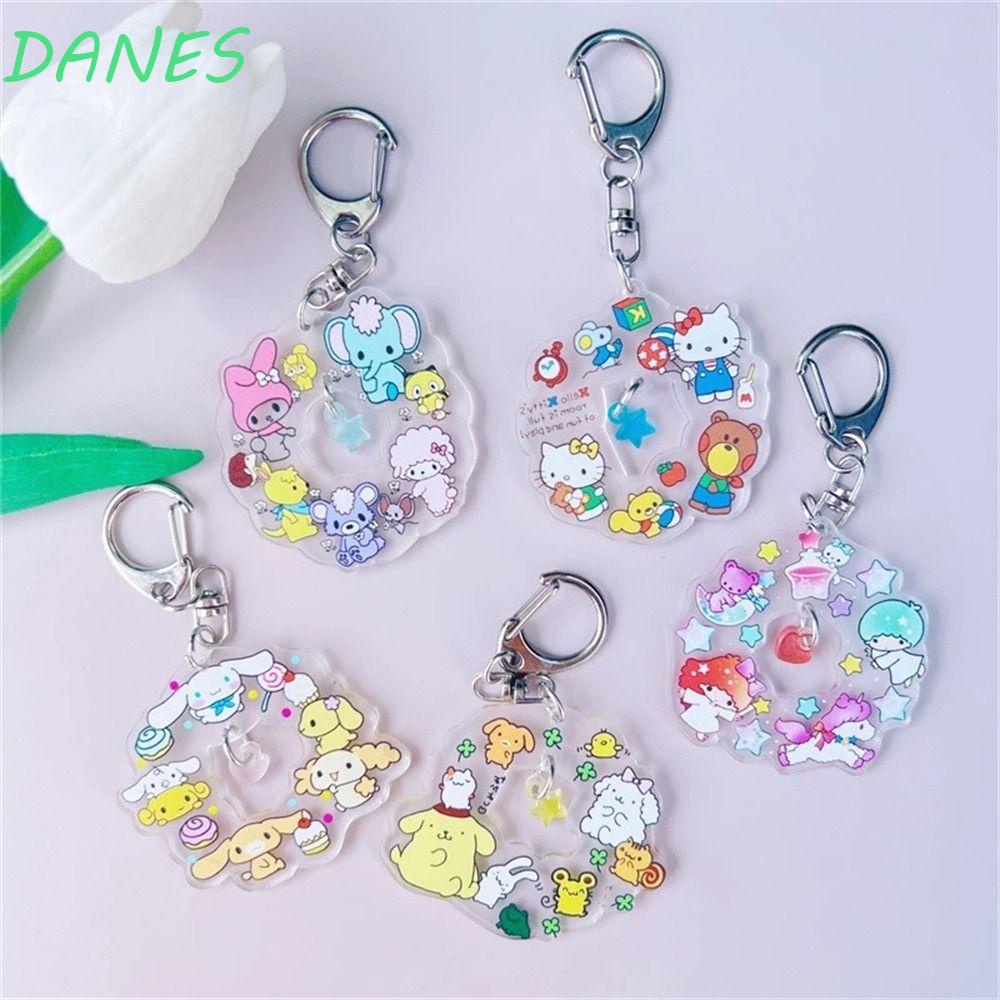 Móc Chìa Khóa Trong Suốt Hình Kuromi My Melody Đáng Yêu