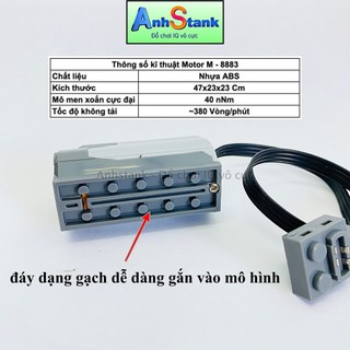 Motor Cỡ M 8883 Tương Thích 9686-Education-technic