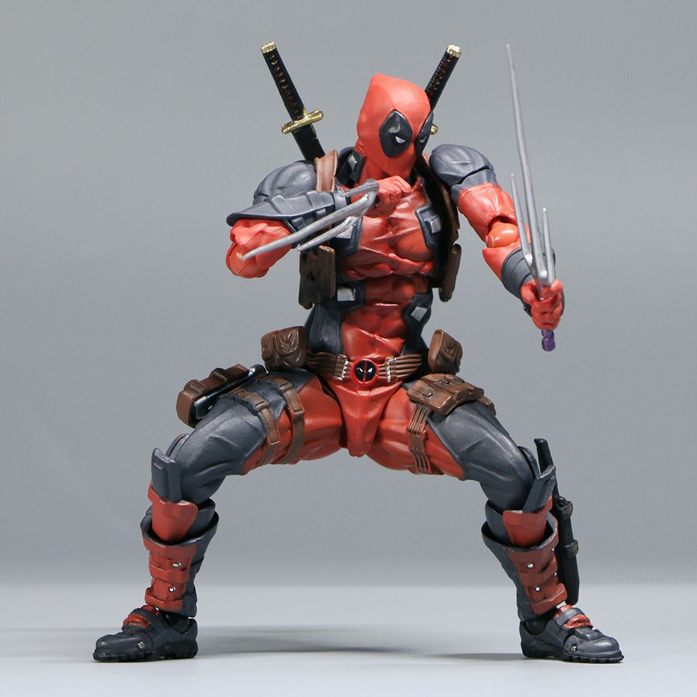 Mô Hình Nhân Vật Deadpool Phiên Bản Xoay Phiên Bản Nâng Cấp 2.0