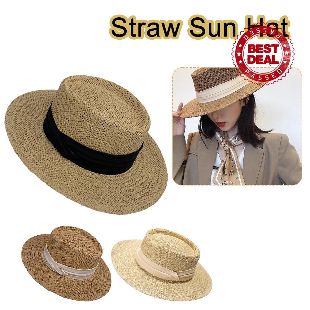 Nón Cối Rộng Vành Thời Trang Đi Biển Mùa Hè Cho Nữ J8Y2