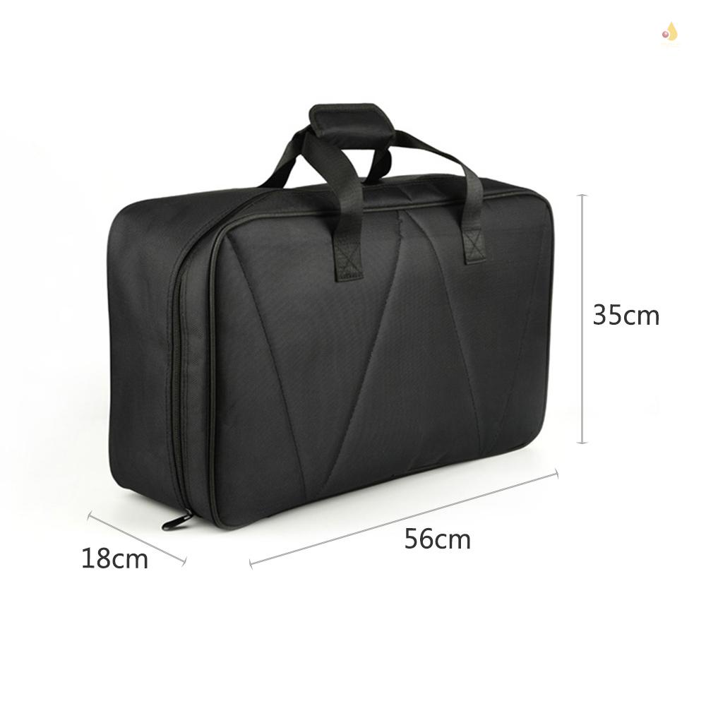 Bàn Đạp Hiệu Ứng Đàn Guitar Bằng Hợp Kim Nhôm Kích Thước Lớn 19.7X11 Inch Kèm Túi Đựng Tiện Lợi