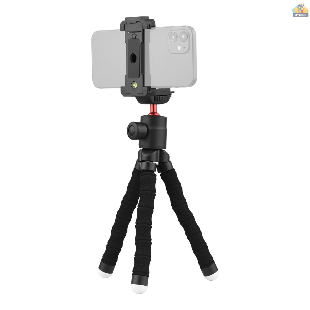 Giá Đỡ Ba Chân Mini Bạch Tuộc Ẩn Có Thể Điều Chỉnh Vít 1 / 4 Inch Cho Máy Ảnh / Điện Thoại Thông Minh mynice KINGJOY KT-500 + BD-50