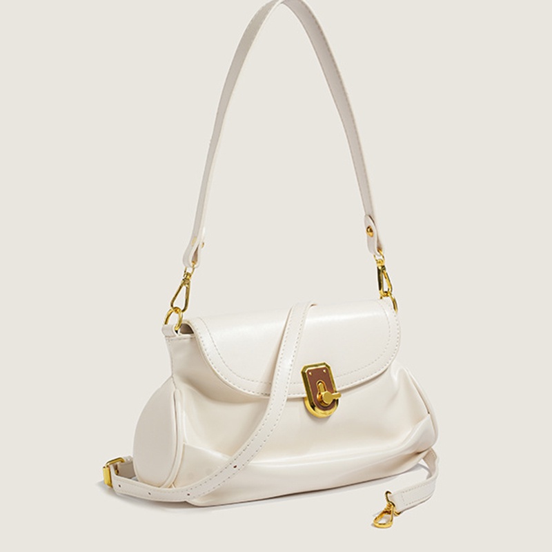 Ielgy Túi đeo dưới cánh tay Thời Trang Đơn Giản Kết Cấu Cao Đa Màu Sắc niche Phù Hợp Với Bánh Bao