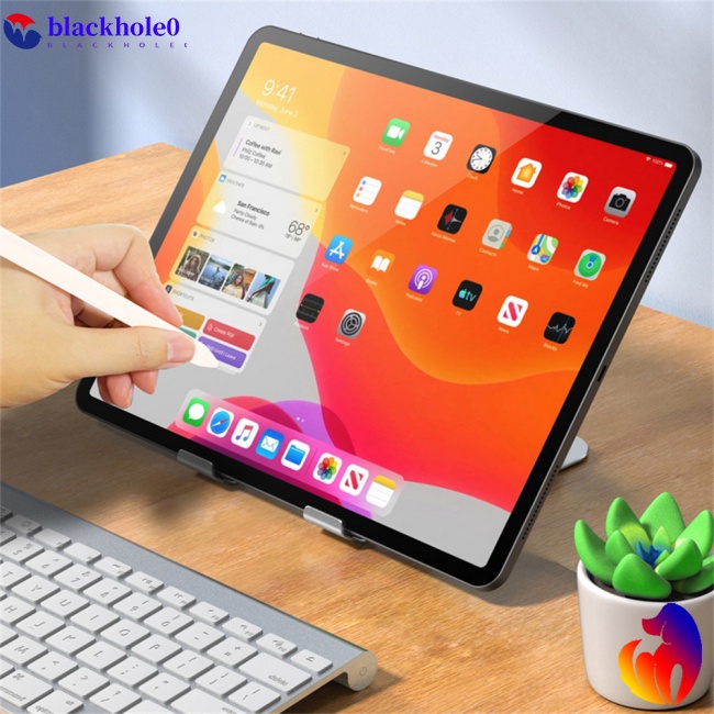 Giá Đỡ Máy Tính Bảng 4.7-12 Inch Thiết Kế Rỗng Xoay 360 Độ Chống Trượt Tiện Dụng