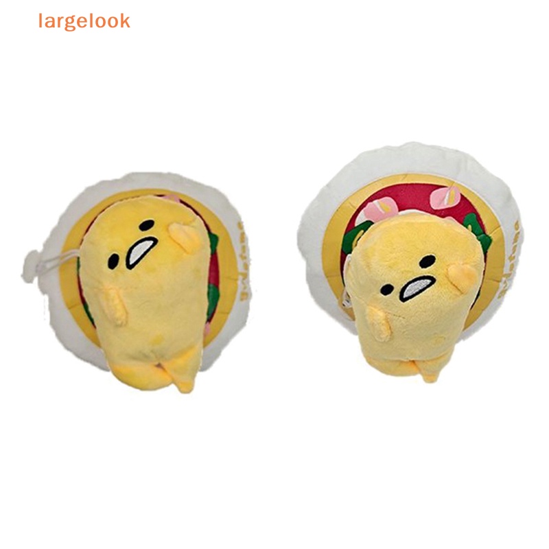 Búp Bê Nhồi Bông Hình Lòng Đỏ Trứng Lười / Burger / Bánh Sandwich / Burger Nhồi Bô