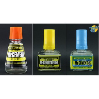 Tổng hợp keo dán mô hình mr cement mc124 mr cement deluxe mc127 mr cement s mc129