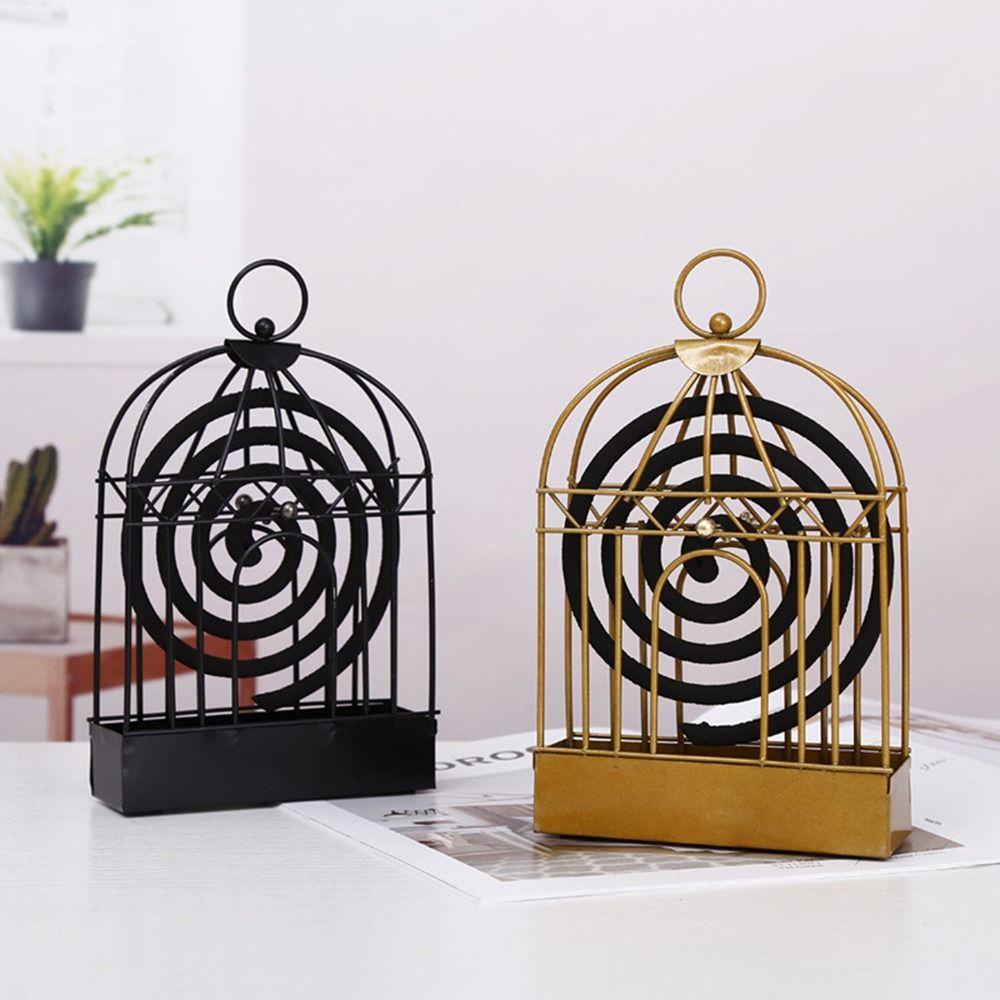 Giá Đỡ Nhang Muỗi Hình Lồng Chim Chống Muỗi Tiện Dụng