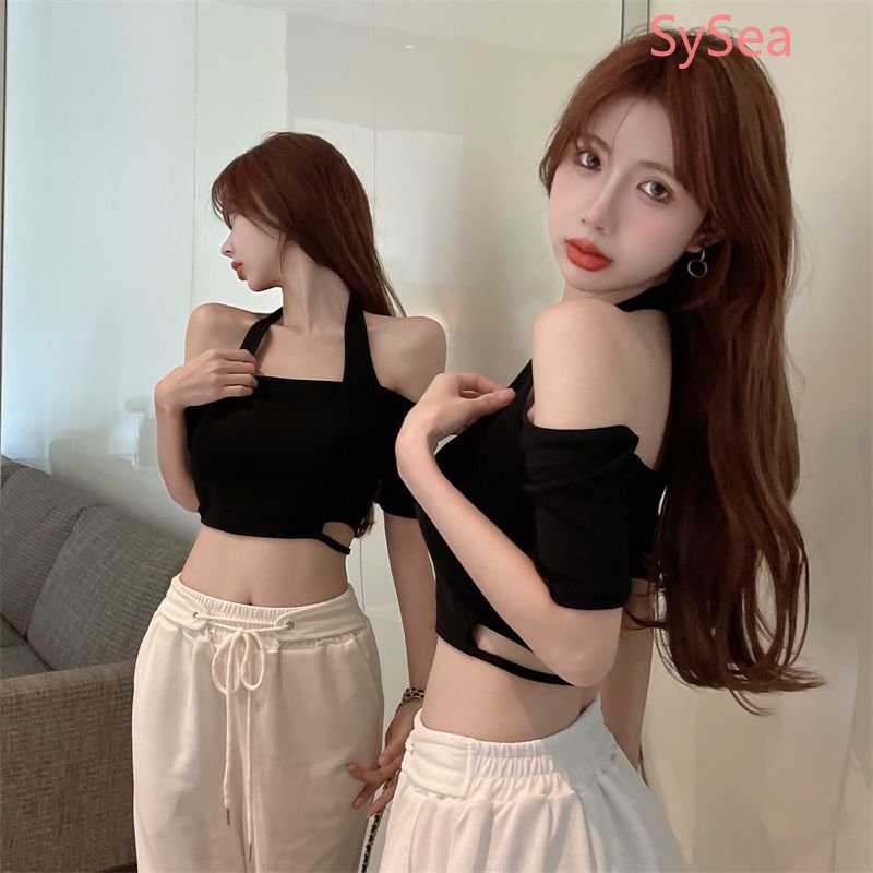 Áo Kiểu Hàn Quốc Dáng Ôm Thời Trang Mùa Hè Quyến Rũ Cho Nữ