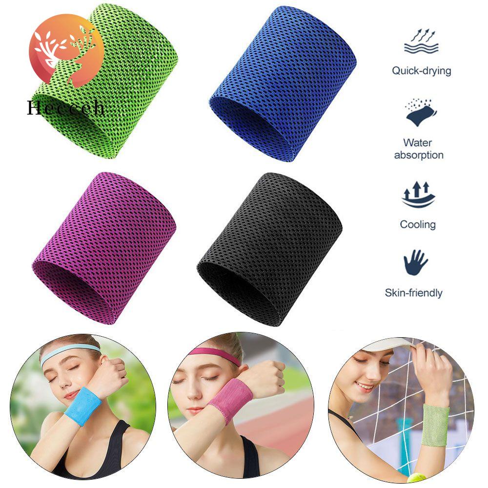 Băng Quấn Bảo Vệ Cổ Tay Co Giãn Chống Mồ Hôi Khi Chơi Tennis / Chạy Bộ