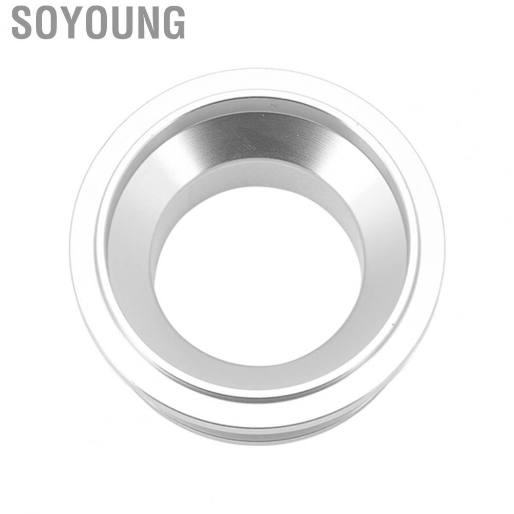 Soyoung Blow Off Valve Adapter  Durable Perfect Sealing Solid Construction BOV Flange for Hks Sqv To TiAL 50mm