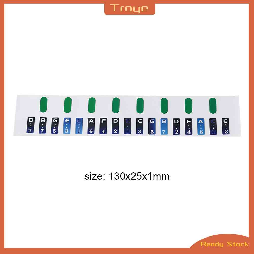 ❀ Troye troye ❀ Bộ 2 Miếng Dán Phím Đàn Kalimba 17 Phím