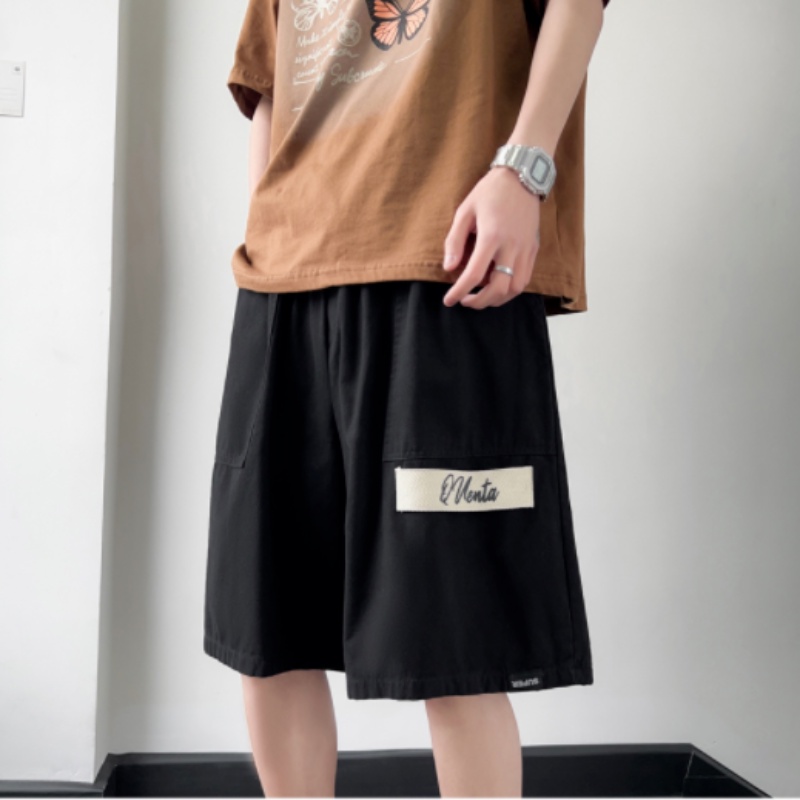 Quần Short Ống Rộng Thời Trang Nhật Bản Cho Nam