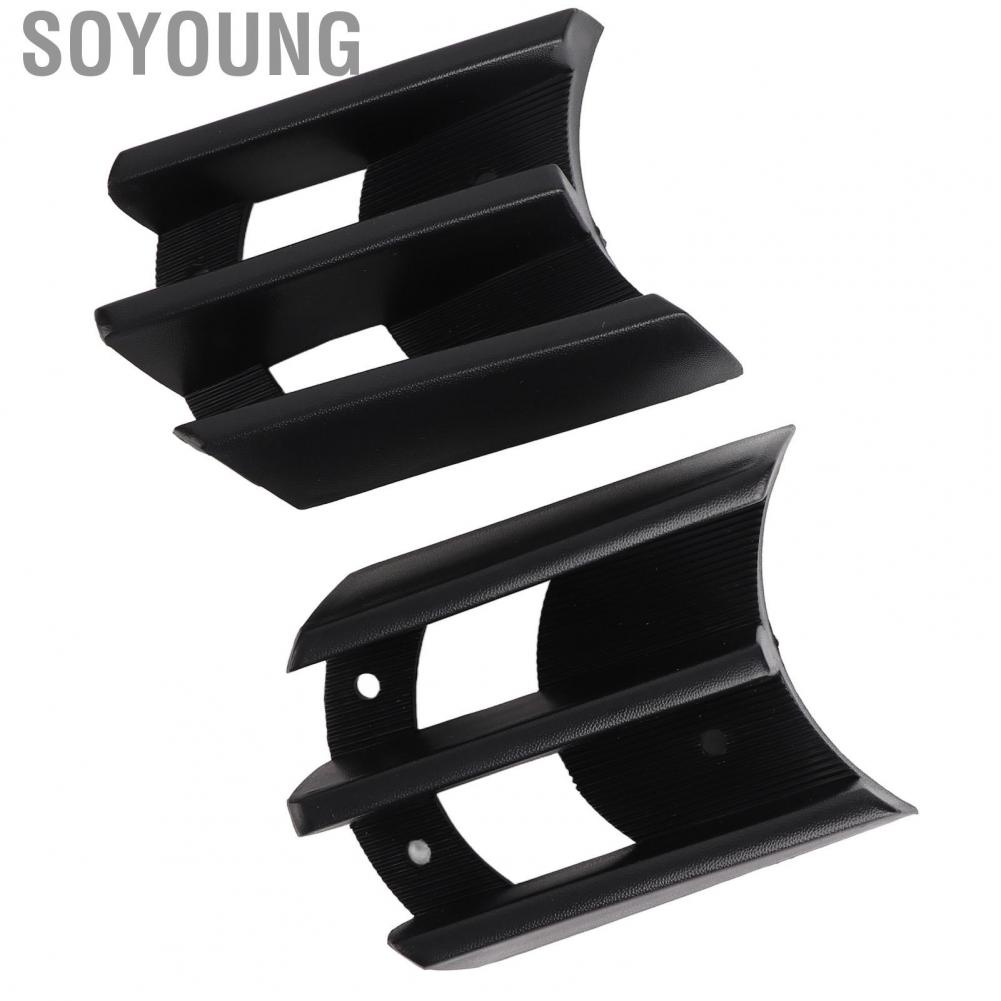 Soyoung Front Fog Lamp Grille Cover  Lasting Performance Shock Proof OEM Standard MR478679 Solid for Car