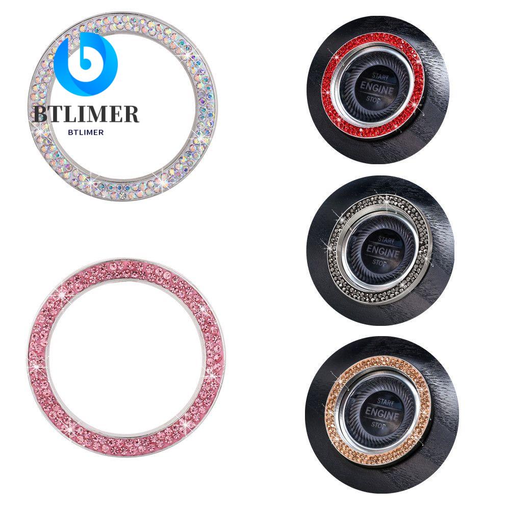 Btlimer Ring Bling Nút Decal Xe Hơi|Vòng Tròn Trang Trí Nội Thất Xinh Xắn Chất Lượng