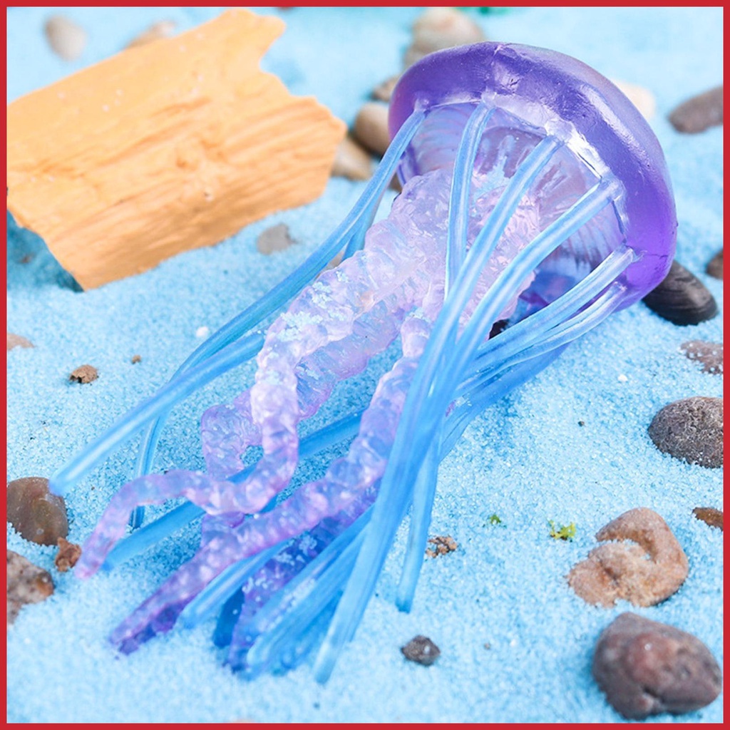 Mô Hình Con Mực Và Sứa Biển Độc Đáo Cho Bé