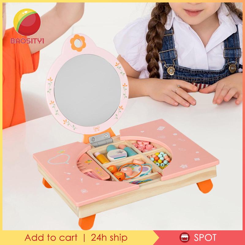 [Baosity1] Đồ Chơi Trang Điểm Để Bàn Trang Điểm Cho Bé Gái Quà Tặng Sinh Nhật