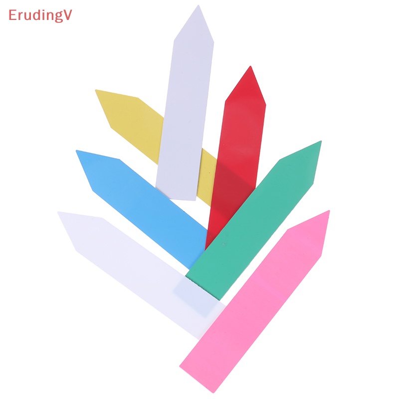 Bộ 100 Thẻ Nhựa Đánh Dấu Cây Trồng Kích Thước 10x2cm Tiện Dụng Cho Sân Vườn