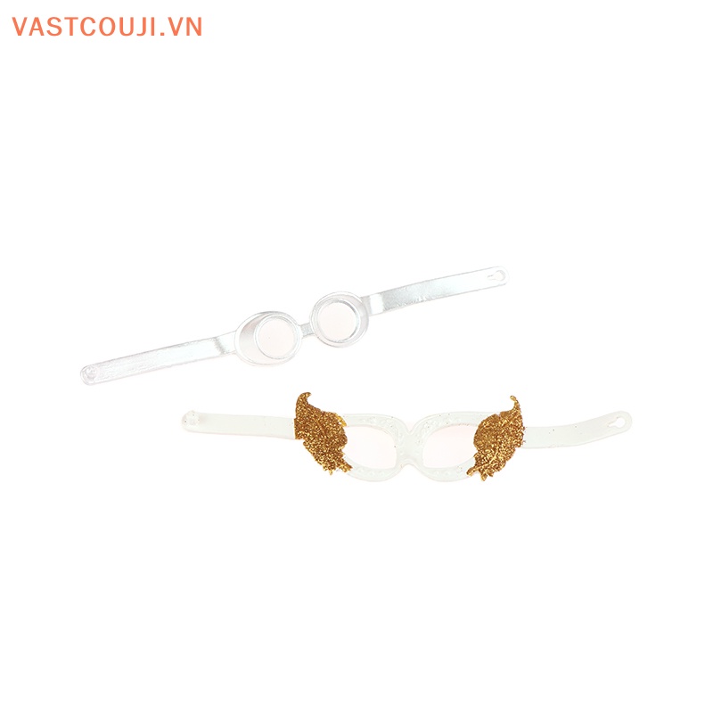 Mặt Nạ Búp Bê VASTJI Mini Đính Lông Vũ Dùng Để Trang Trí Tiệc Hóa Trang