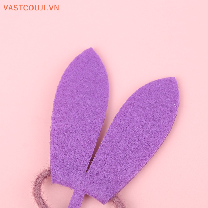 1 Bộ Đầm + Vòng Đeo Tay + Vớ / Băng Đô Nơ Hình Thỏ Dễ Thương Cho Búp Bê 11.8inch