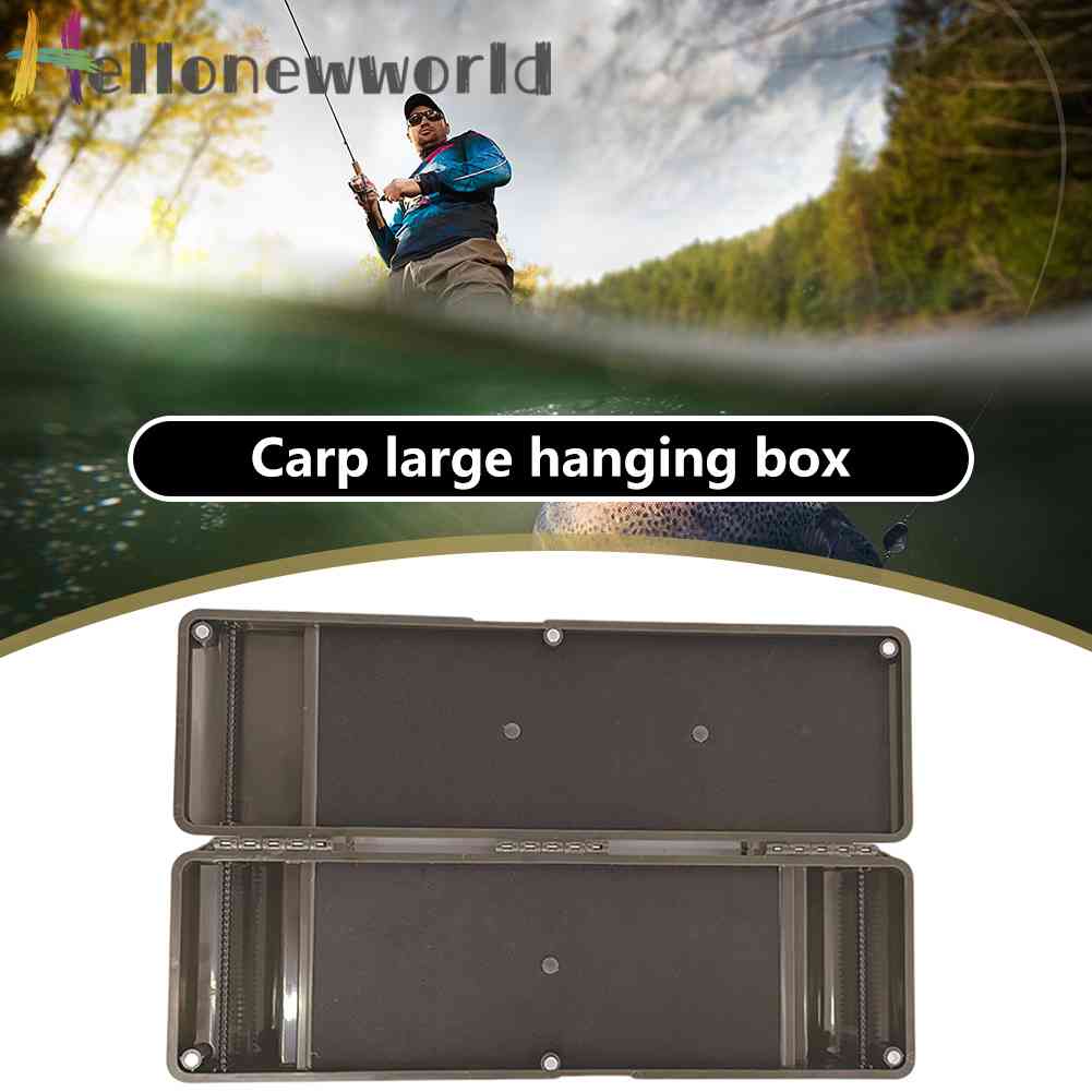 Hộp Đựng Dụng Cụ Câu Cá Bằng Nhựa Cỡ Lớn Chống Thấm Nước Tiện Dụng