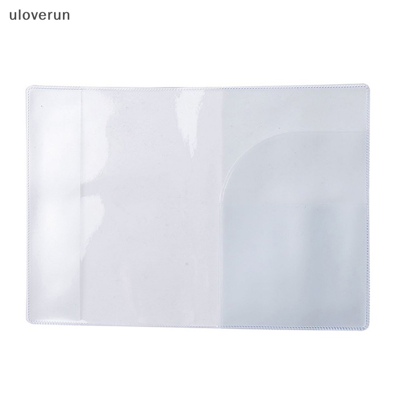 Vỏ Bọc Hộ Chiếu Du Lịch Bằng PVC Trong Suốt Chống Nước Có Ngăn Đựng Thẻ ID Cho Nam &amp; Nữ