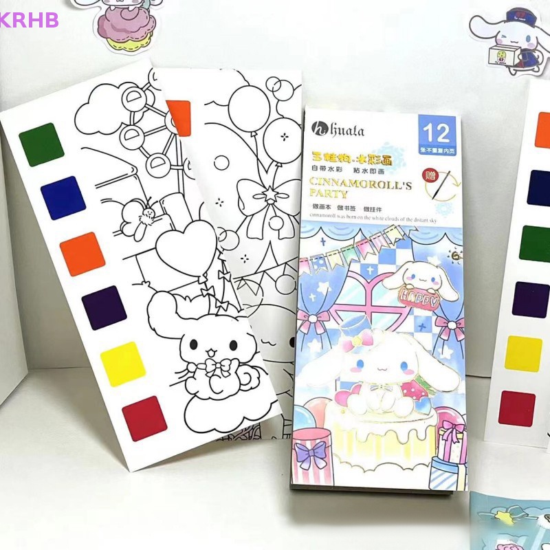 Krhb Kawaii Phim Hoạt Hình Doodle This Anime Kuromi Come with Tô Màu Nước Mới