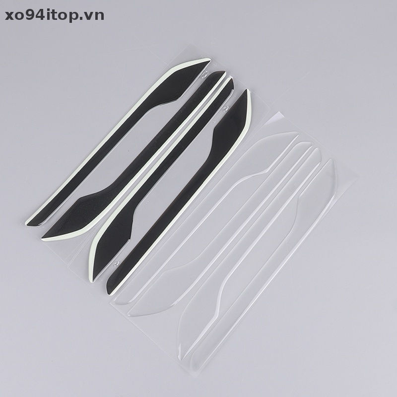 Bộ Miếng Dán Bảo Vệ Tay Nắm Cửa Màu Dạ Quang Cho Model 3 / Y