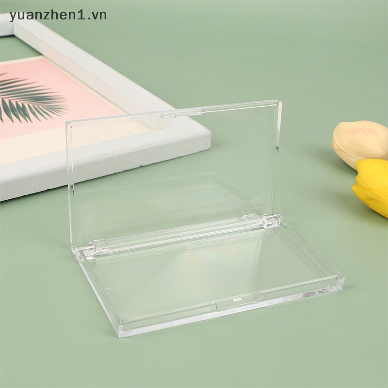 1 Hộp Nhựa Rỗng Mini Đựng Hạt Đá Trang Trí Móng Tay