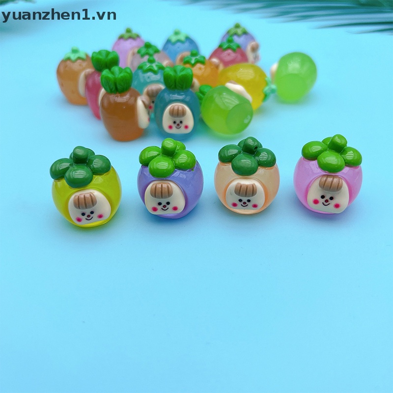 1 Đồ trang trí Quả Bơ / Dứa Dorami Mini Phát Sáng Dùng Để Trang Trí