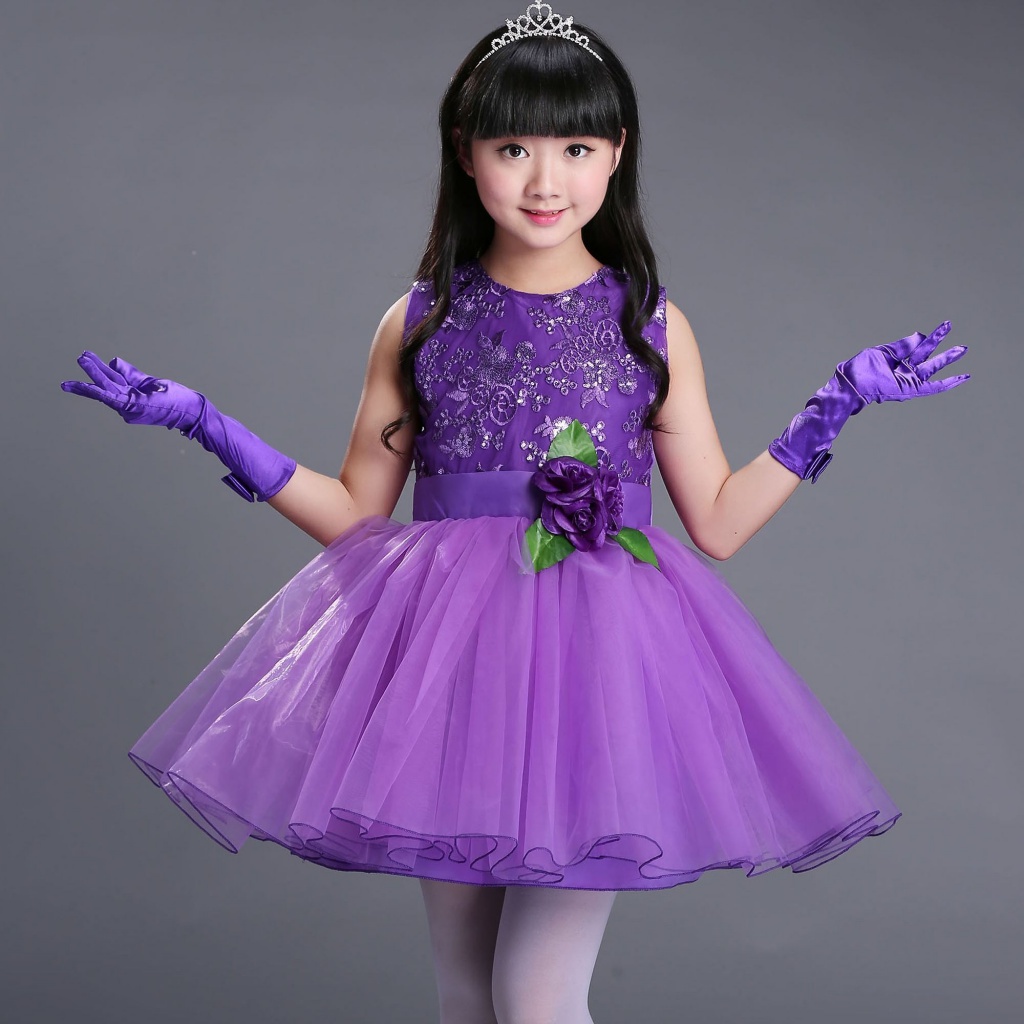 Đầm Công Chúa Pettiskirt Gauzy Dùng Biểu Diễn Nhảy Múa Dành Cho Bé Gái Mẫu Giáo