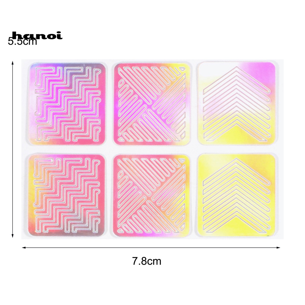 Set 24 Khuôn Trang Trí Móng Tay Nghệ Thuật Nhẹ Nhàng Nhiều Họa Tiết Cho Nữ