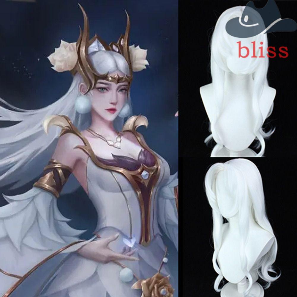 Tóc Giả Hóa Trang Nhân Vật Arena Of Valor 5v5 Chất Lượng Cao|Tóc Giả Màu Trắng