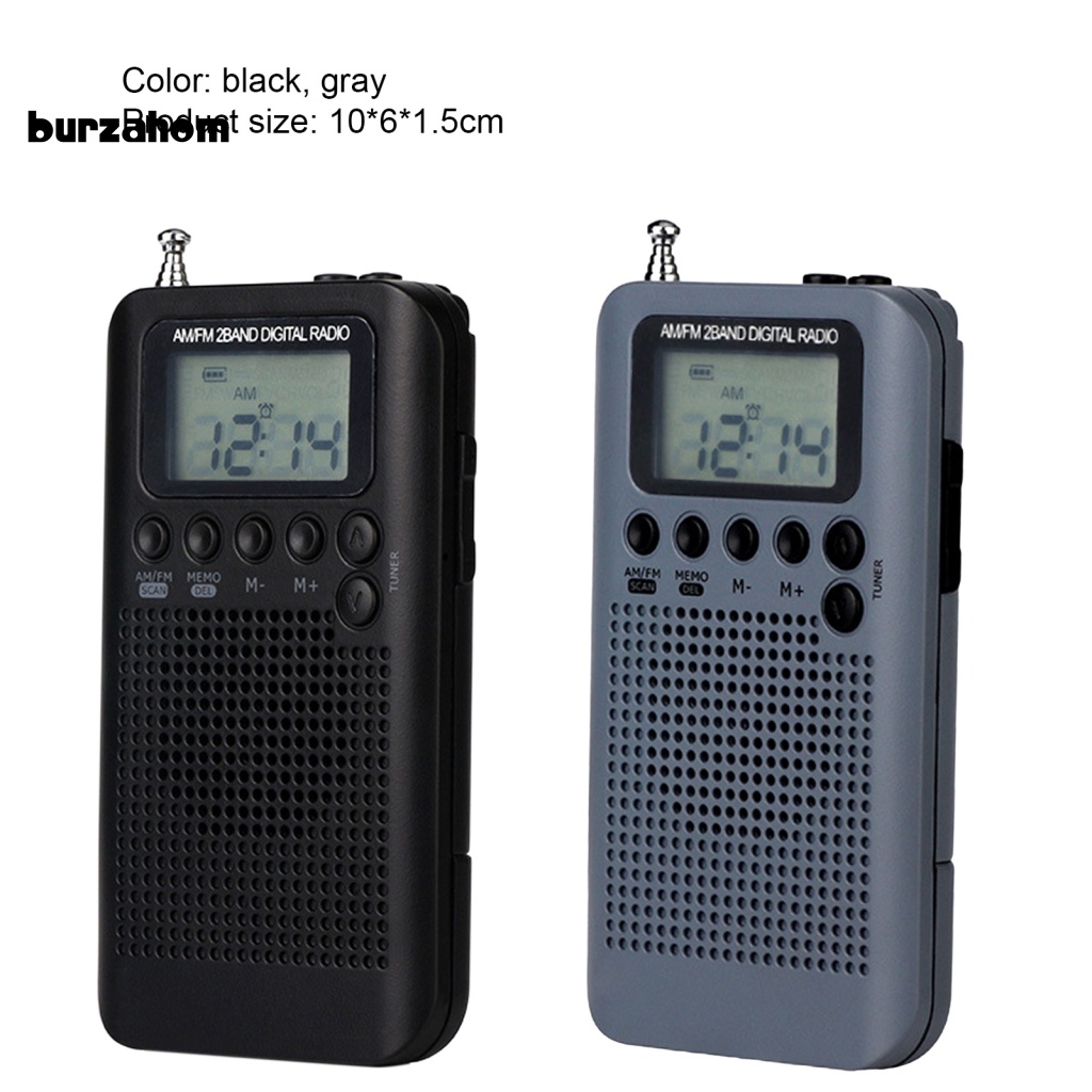 Radio Kỹ Thuật Số HRD-104 Màn Hình LCD 1.3 Inch 40mm Chuyên Dụng Cho Xe Đạp