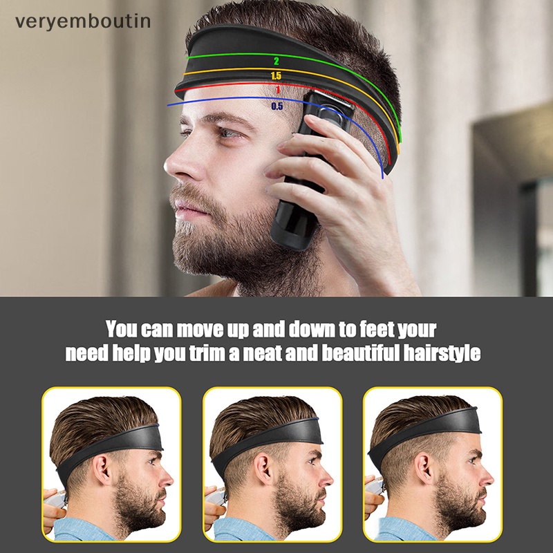 Khuôn Silicone Dùng Cắt Tóc DIY Tại Nhà Tiện Dụng