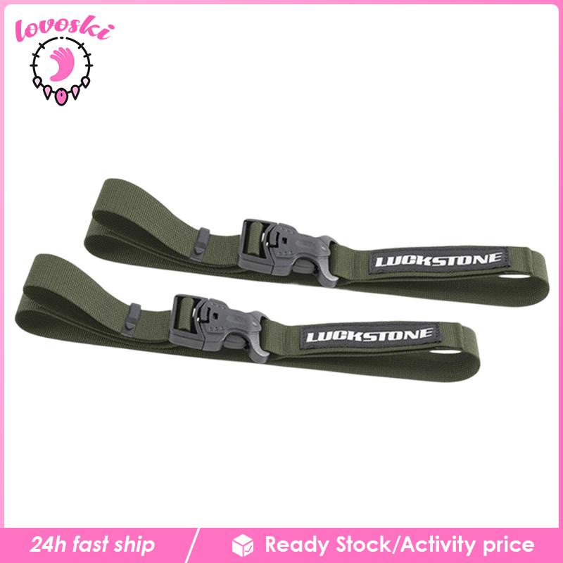 [Lovoski] Dây Đai Hành Lý Màu Đen Size S