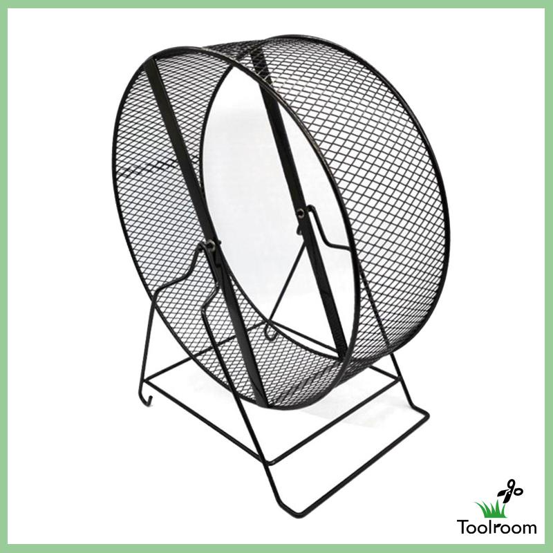 Lưới Đen Chạy Bộ Có Bánh Xe Cho Hamster / Heo Guinea