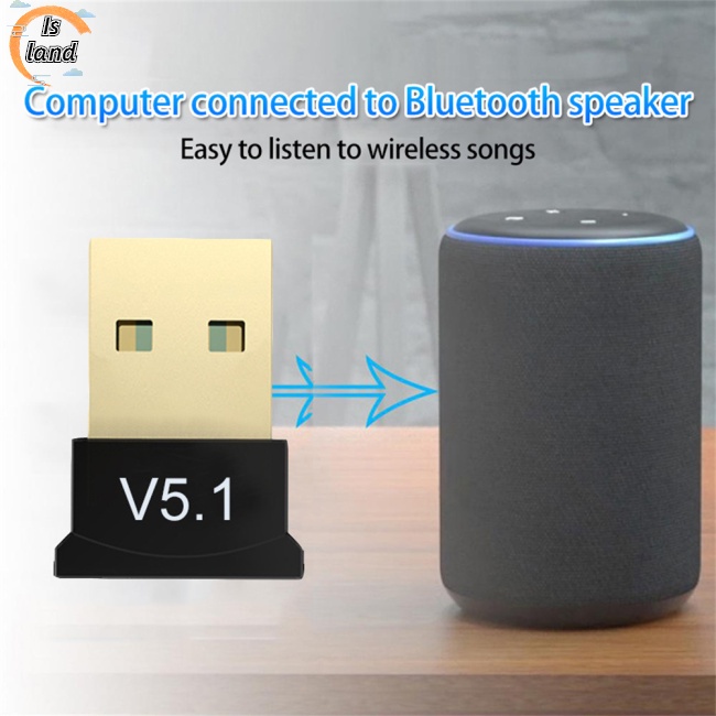 Usb Nhận Tín Hiệu Bluetooth 5.1 Không Dây V5.1 Cho Pc Laptop