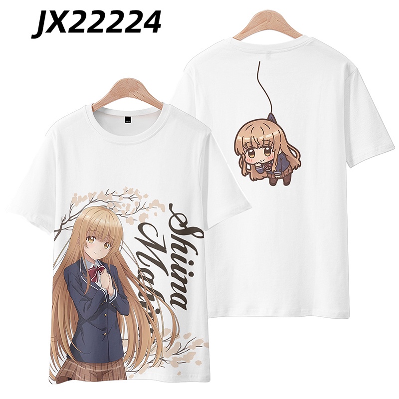 Ellen Áo Thun Tay Ngắn In Hình Anime The Angel Next Door Spoils Me Rotten Phong Cách Harajuku