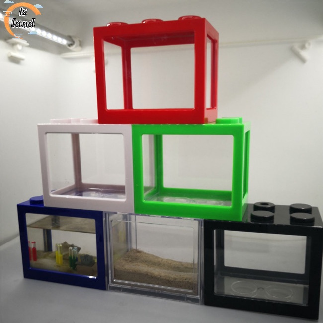 [IS] Bể Cá Mini Superposed Cho Bể Cá Rumble Fish Marimo Spider Marimo (Không Có Ánh Sáng)