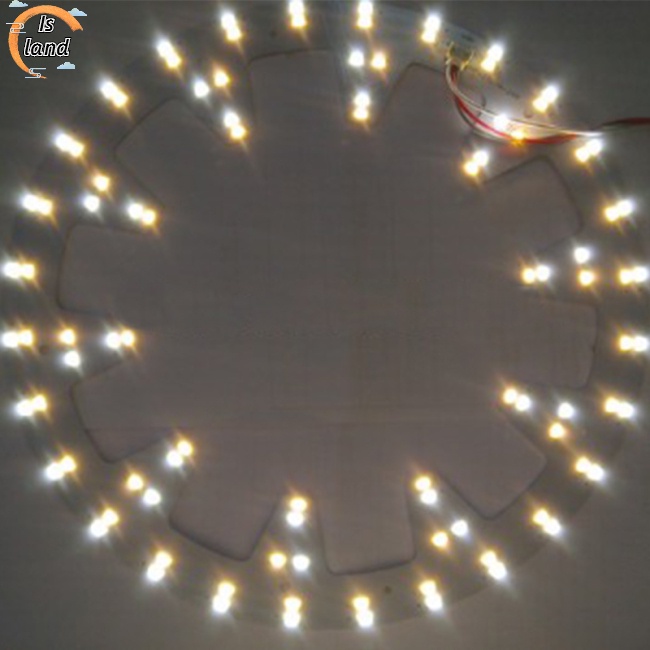 Đèn Trần Ánh Sáng Trắng + Trắng Mềm Đường Kính 10.82in 24W 96 LEDs 5730 SMD