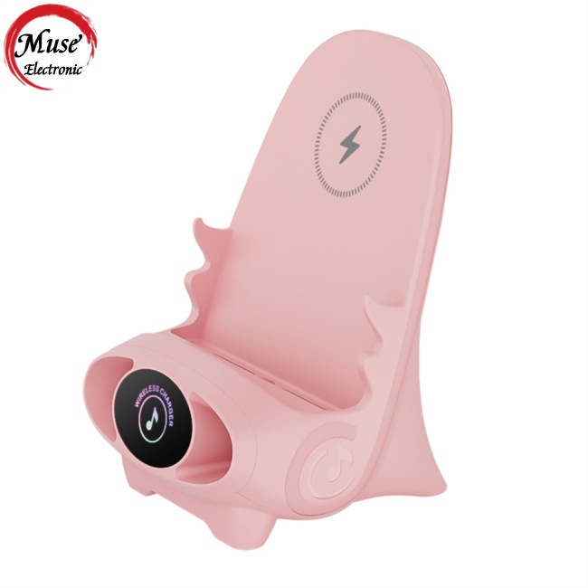 Giá Đỡ Sạc Nhanh Không Dây Mini V8 V8 Để Bàn Tiện Dụng