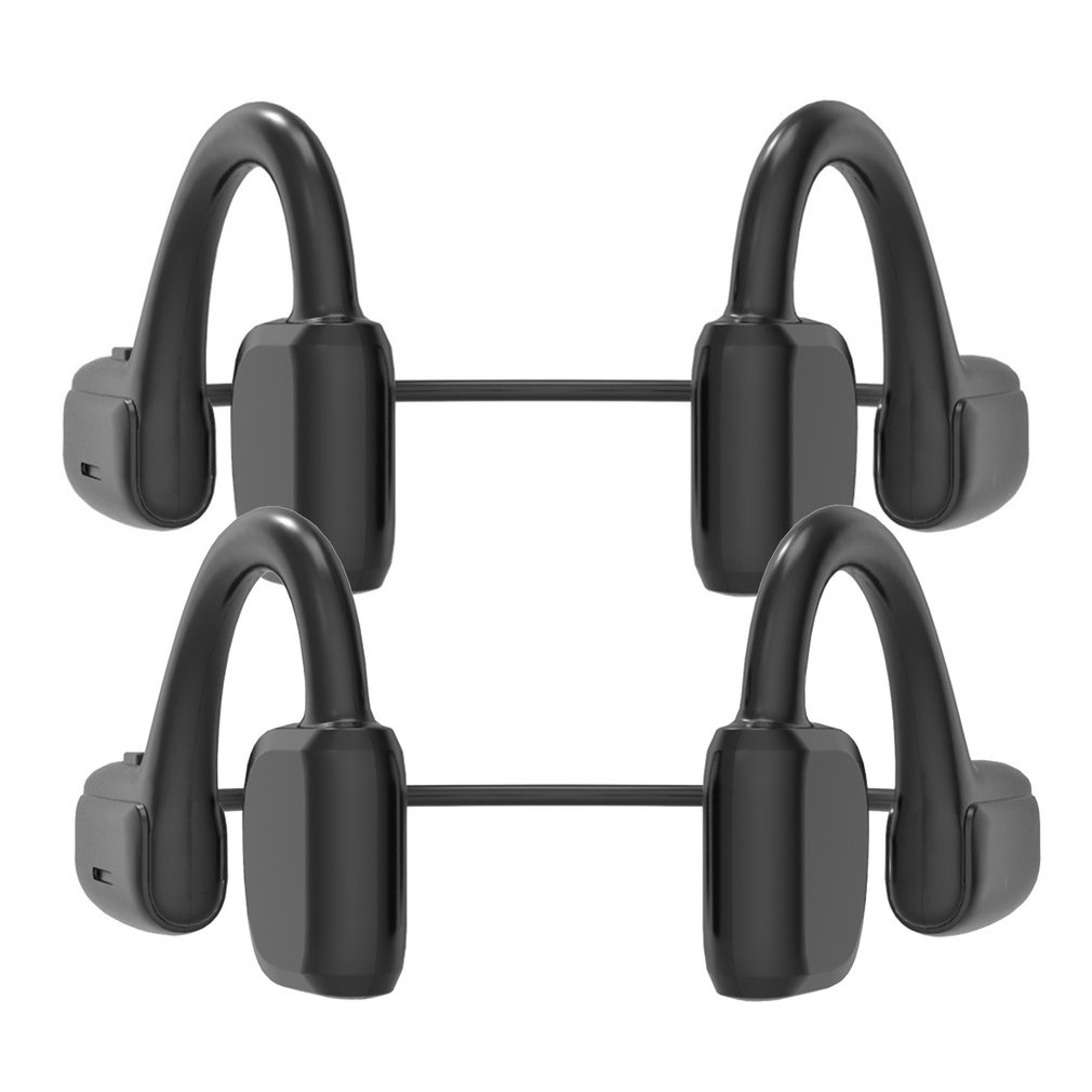 G1-1 Wireless Bone Conduction Earphone Earplugs Ipx5 Waterproof Open-Ear Headphones 8 Hours Music Sports [Q/6]