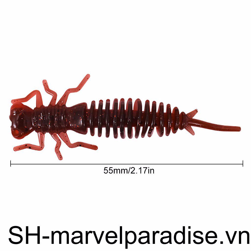 Set 10 Mồi Câu Cá Mềm 55MM Có Thể Tái Sử Dụng