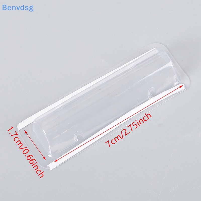 Set 10 / 50 Giá Đỡ Son Dưỡng Môi Bằng Nhựa Trong Suốt Hình Chữ Nhật