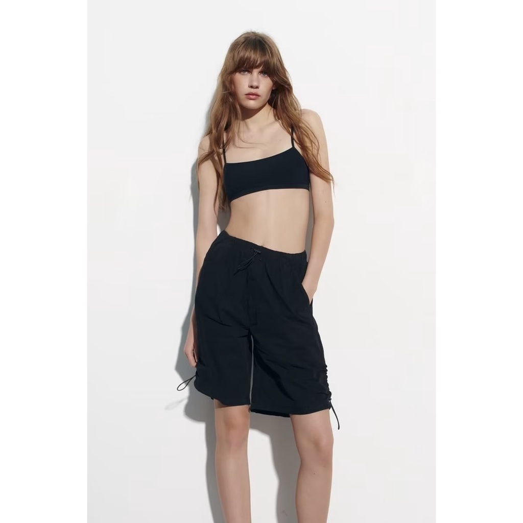 Hàng Mới Về Mới Quần Short Lưng Vừa Phong Cách Âu Mỹ Thời Trang Mùa Hè 2023 W08 3015