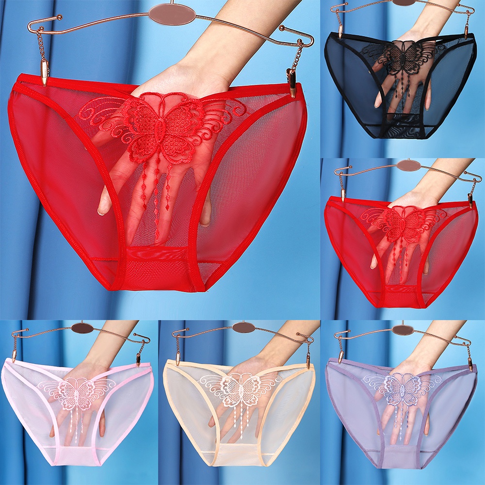 Quần Lót Ren Lưới Siêu Co Dãn Thoải Mái